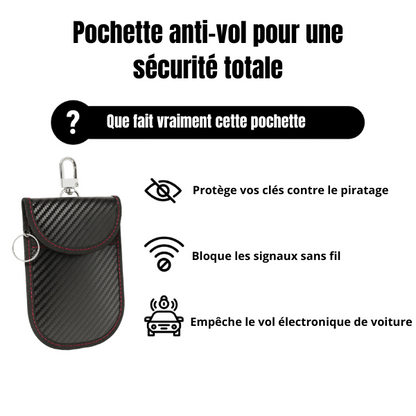 Pochette Anti clonage de clés